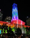 Brisbane City Hall Light Show
