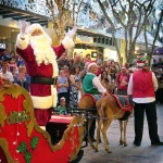 Santa in the Queen Street Mall